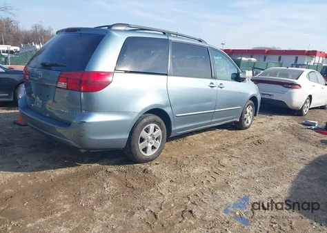 2005 Toyota Sienna Le из США, поврежденный, VIN 5TDZA23C55S345941